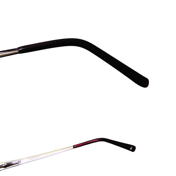 PRADA Sleek Fit Eye Glasses Specs VPR 66F 51017 3Bh-101 135 Gold Rimmed Frames - Picture 11 of 14